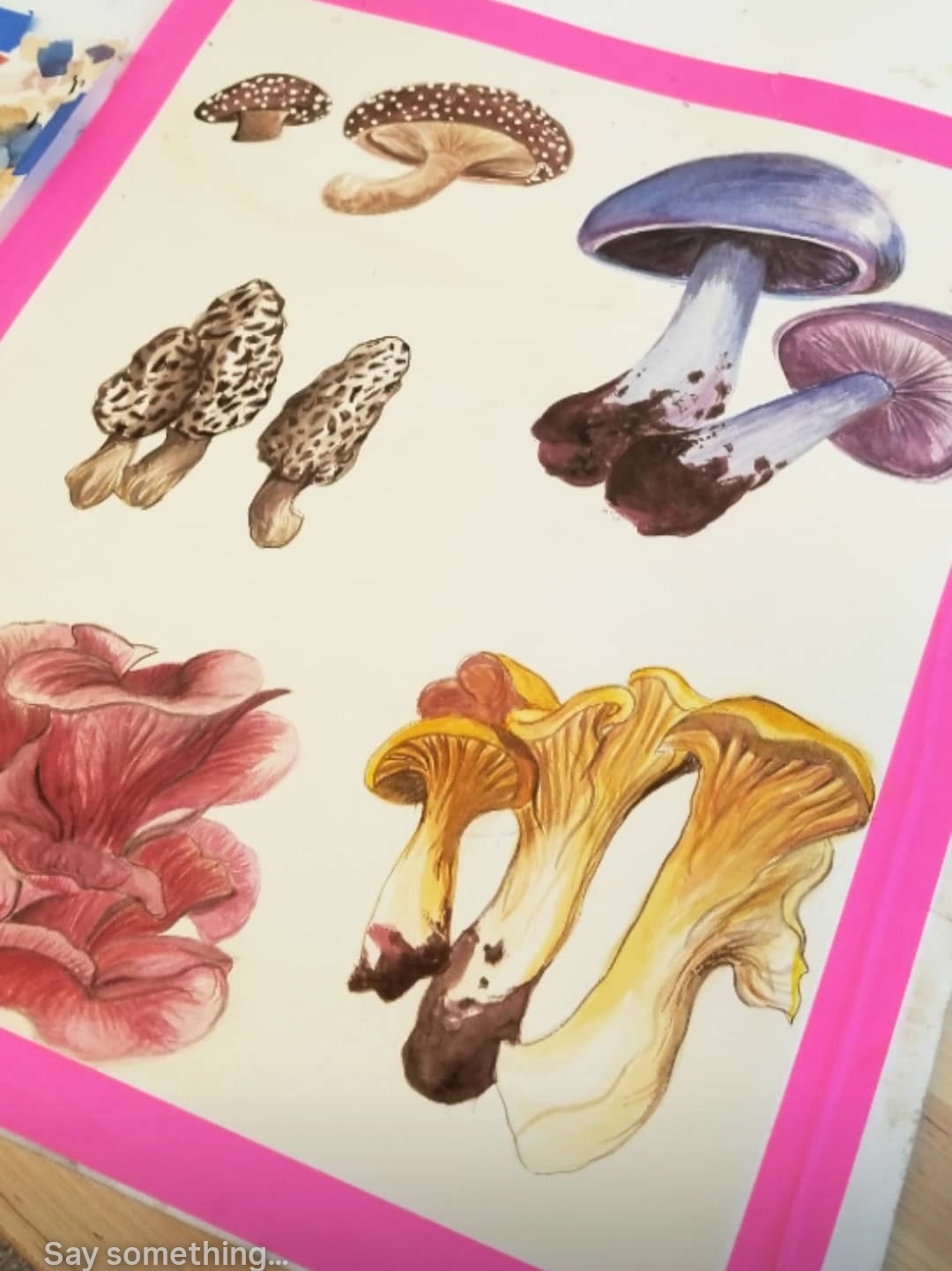 mixed shrooms